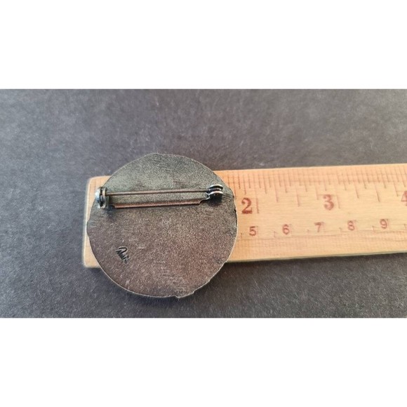 Duri Art Deco Rhinestone and Enamel Brooch - Picture 8 of 10